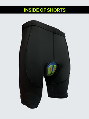 Customise Black Cycling Shorts - 2126BK