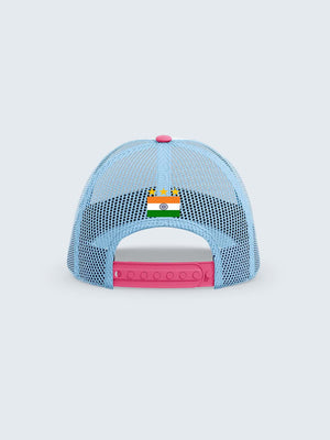 Bharat Army Trucker Cap - Pink