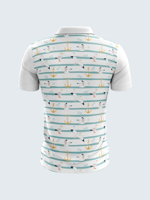 Customise Golf Polo T-Shirt - 2114WH - Back