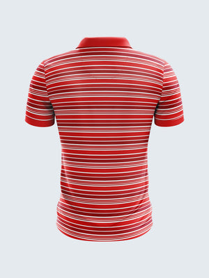 Customise Golf Polo T-Shirt - 2119RD - Back