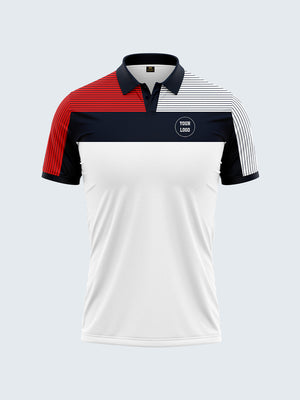 Customise Tennis Polo T-Shirt - 2136WH - Front