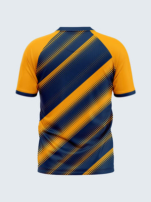 Customise Yellow Rugby Jersey - 2142YW - Back