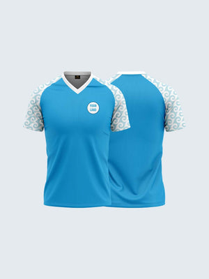 Customise Blue Hockey Jersey - 2146BL - Both