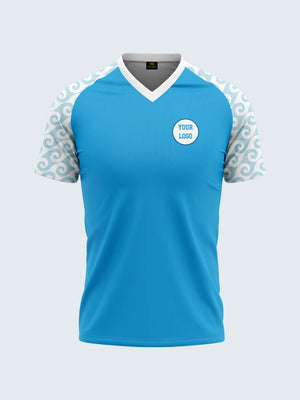 Customise Blue Hockey Jersey - 2146BL - Front