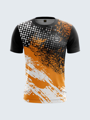 Customise Black Squash Jersey - 2154BK - Front