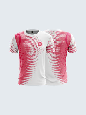 Customise White Squash Jersey - 2158WH - Both