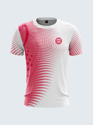 Customise White Squash Jersey - 2158WH - Front