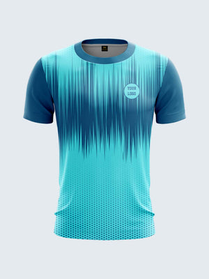 Customise Blue Squash Jersey - 2160BL - Front