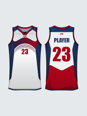 Custom Abstract Basketball Jersey-BT1019 - Sportsqvest