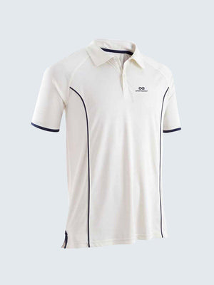 Men Cricket Whites Jersey CW02 :19 - Sportsqvest