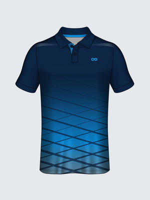 Customise Polo Geometric Cricket Jersey-CT1002