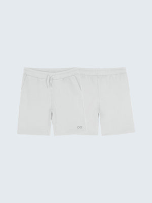 Kid's Active Shorts - White (Both)