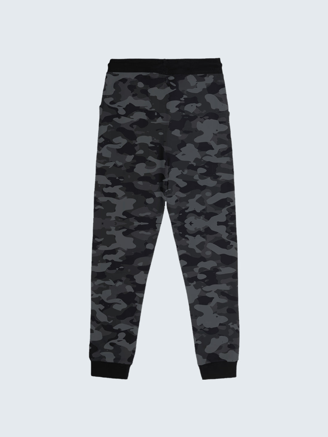 Kid's Active Camouflage Trackpants - Grey (Front)