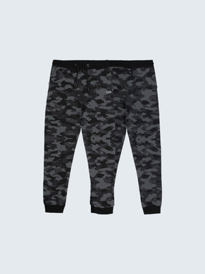 Kid's Active Camouflage Trackpants - Grey (Both)