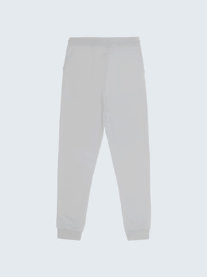 Kid's Active Trackpants - White (Back)