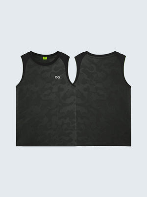 Kid's Active Camouflage Vest - Black (Both)