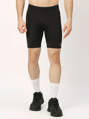 Men's Compression Shorts - Black - 1