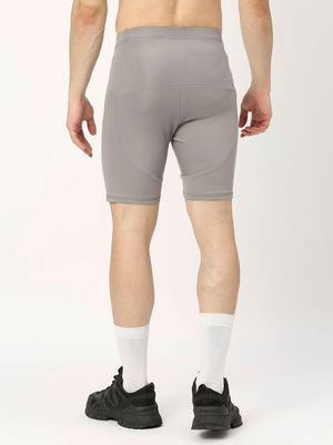 Men's Compression Shorts - Grey - 2