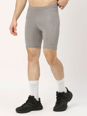 Men's Compression Shorts - Grey - 3