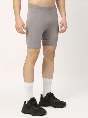 Men's Compression Shorts - Grey - 4