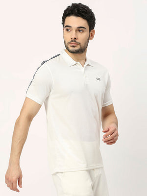 Men's Sports Polo - White - 4