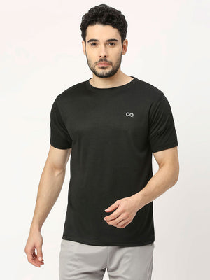 Men's Sports T-Shirt - Black - 1