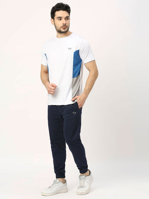 Men's Sports Trackpants - Navy Blue - 6