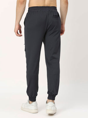 Men's Sports Trackpants - Charcoal Grey - 2