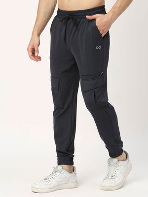 Men's Sports Trackpants - Charcoal Grey - 3