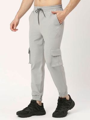 Men's Sports Trackpants - Grey - 3