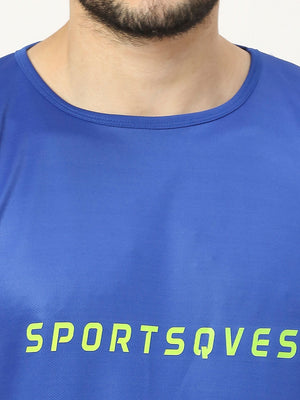 Men's Sports Vest - Royal Blue - 5