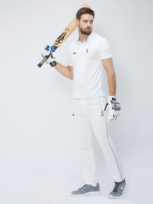 Men White Cricket Pants -A10016WH
