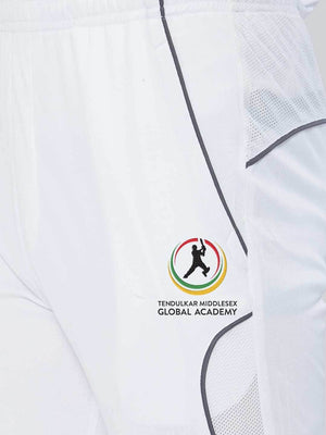 Men White Cricket Pants - A10013WH Track Pants Sportsqvest