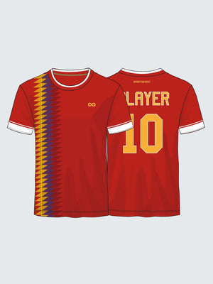 Custom Spain Concept Football Jersey-FT1004