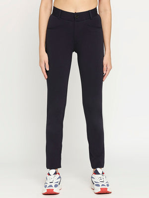 Women's Black Golf Pants - 1