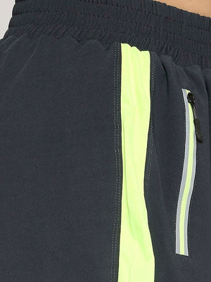 Women's Black Activewear Shorts - 5