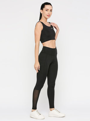 Women's Sports Bra - Black - 4
