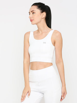 Women's Sports Bra - White - 3