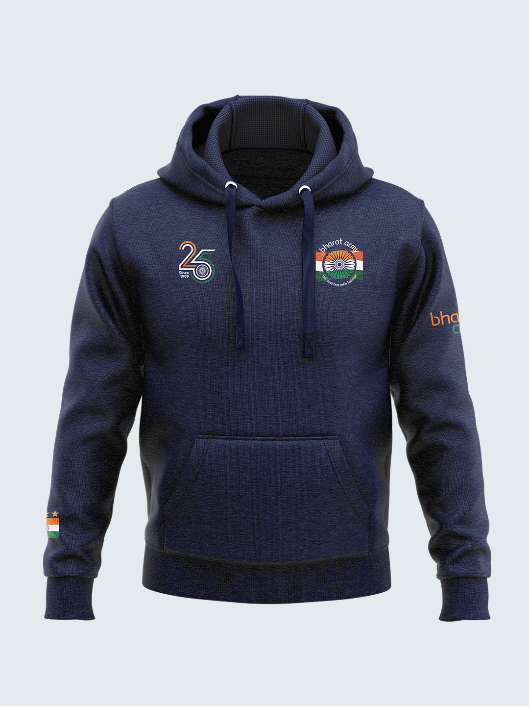 Bharat Army 25th Anniversary Hoodie (Navy Blue)