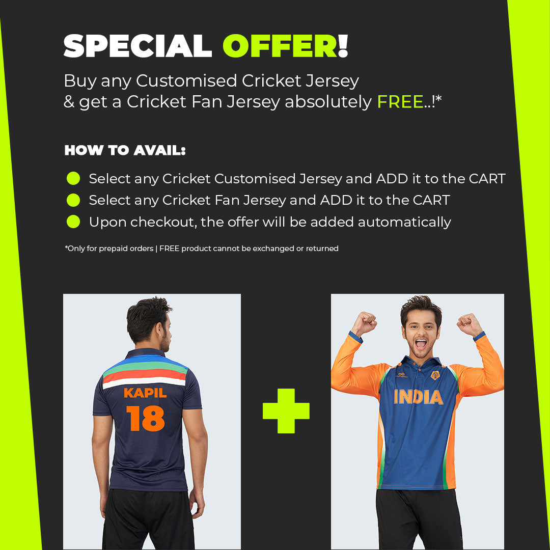 Which is the best Indian cricket team jersey so far? - Quora