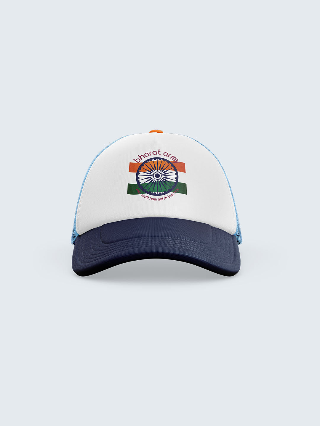 Bharat Army Trucker Cap - Blue