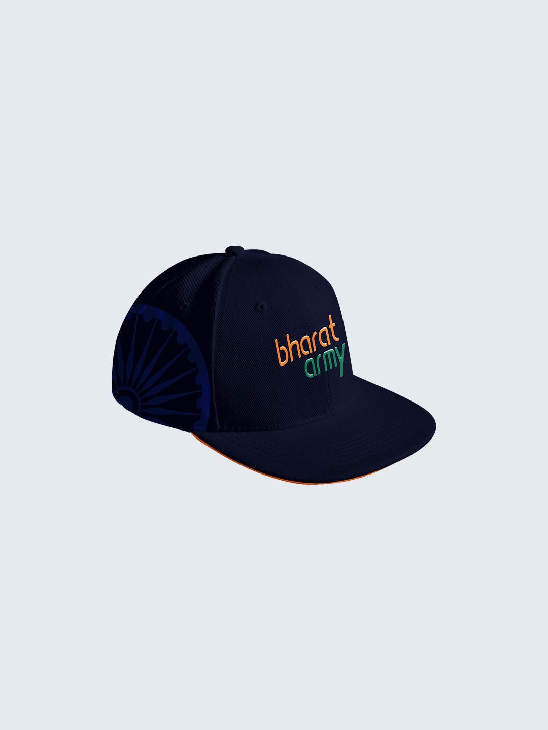 Bharat Army Snapback Cap - Navy Blue