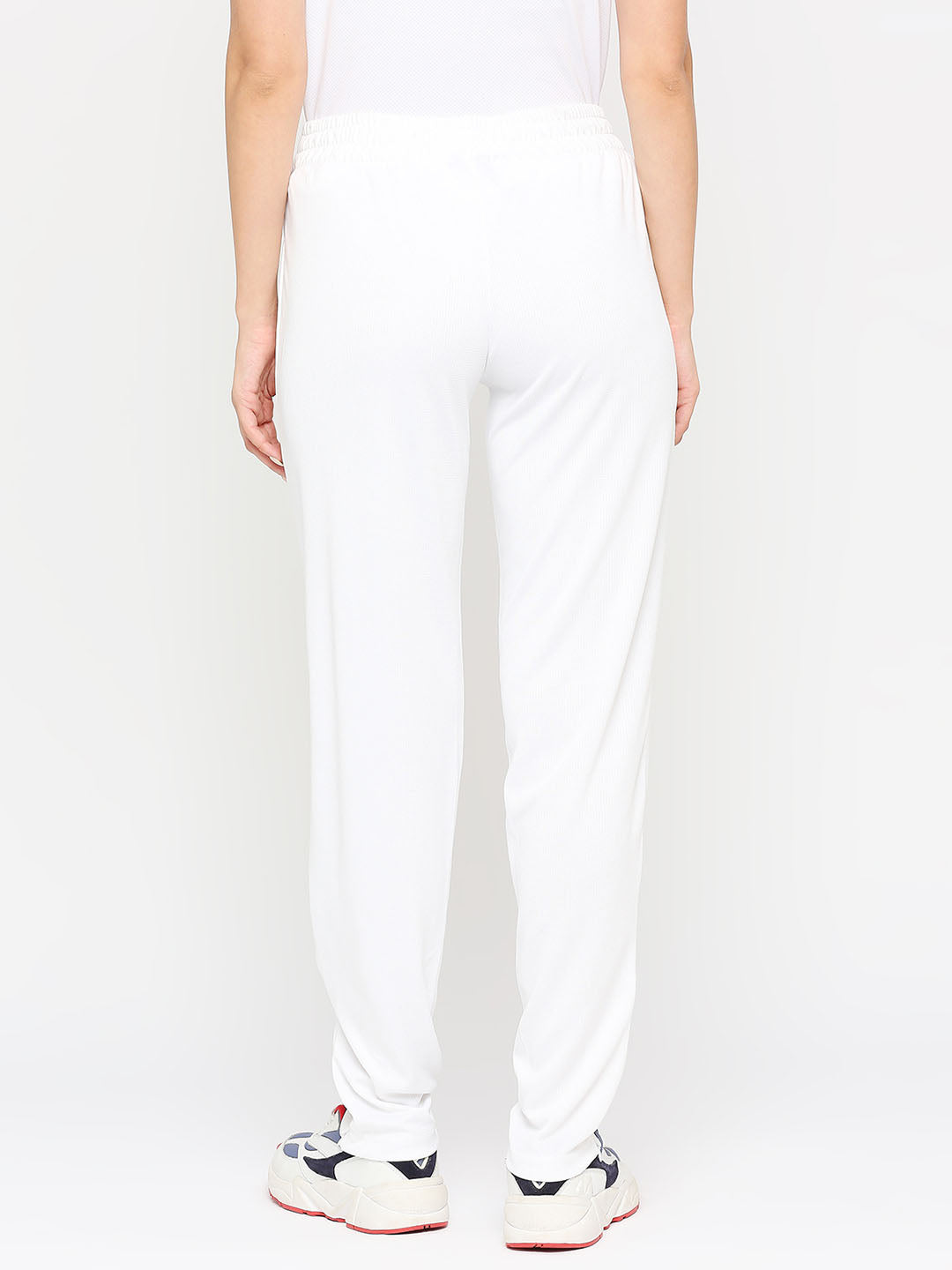Women's Cricket Trackpants - White