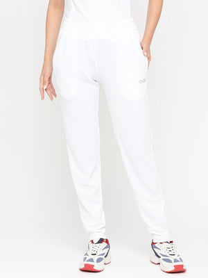 Men's Cricket Pants White with Print | White Cricket Trousers