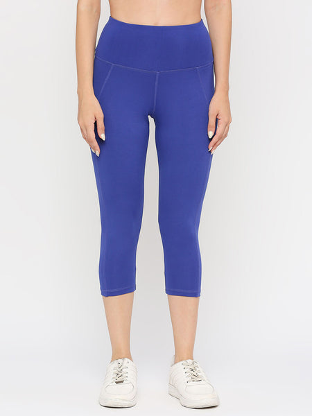 Adidas Women's Royal Blue FEELBRILLIANT AeroReady 7/8 Leggings, Size 2X |  eBay