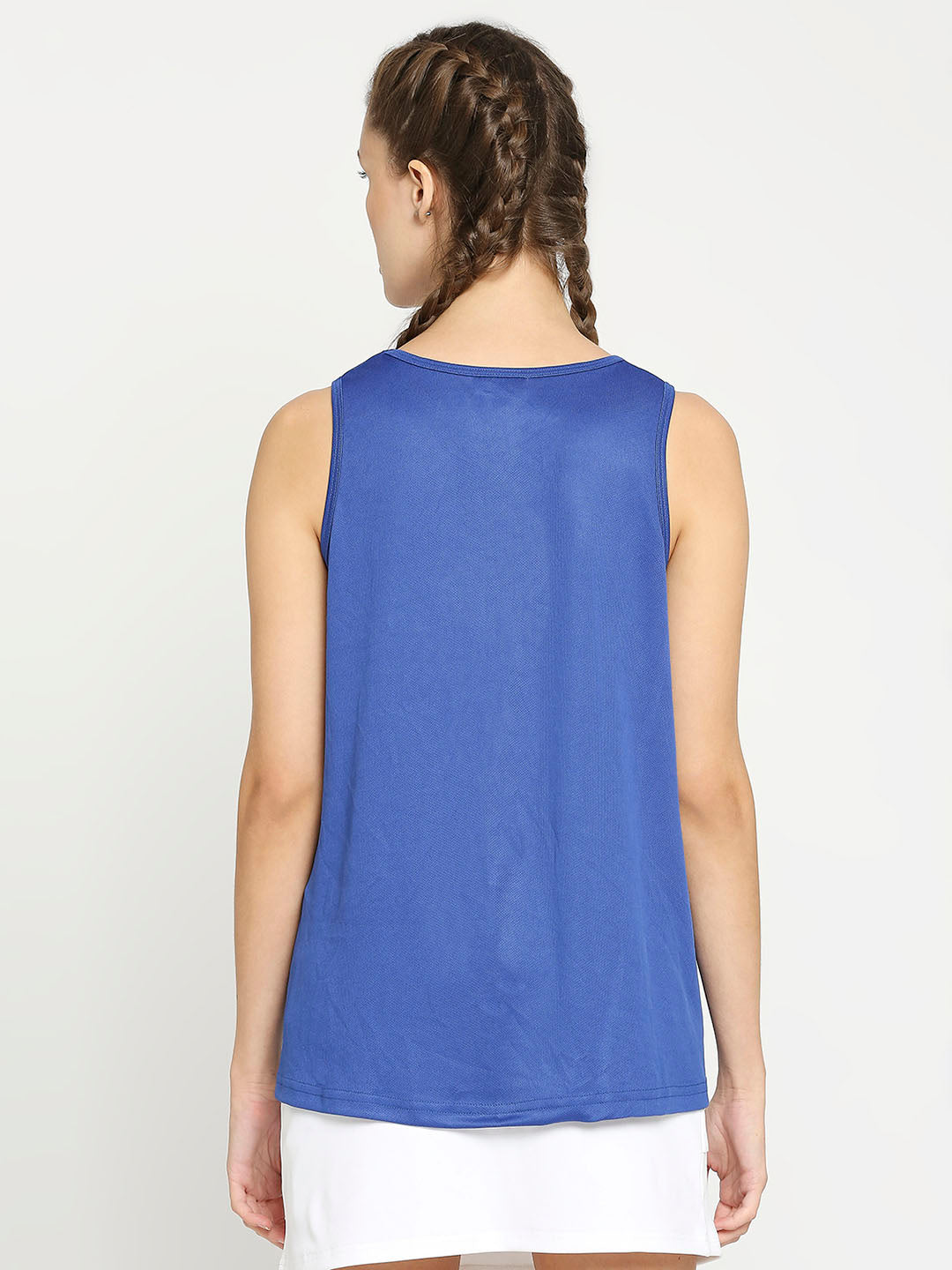 Women's Flared Tennis Vest - Royal Blue