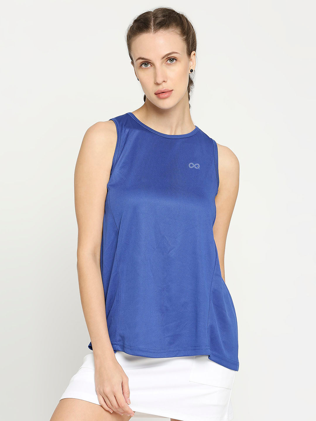 Women's Flared Tennis Vest - Royal Blue