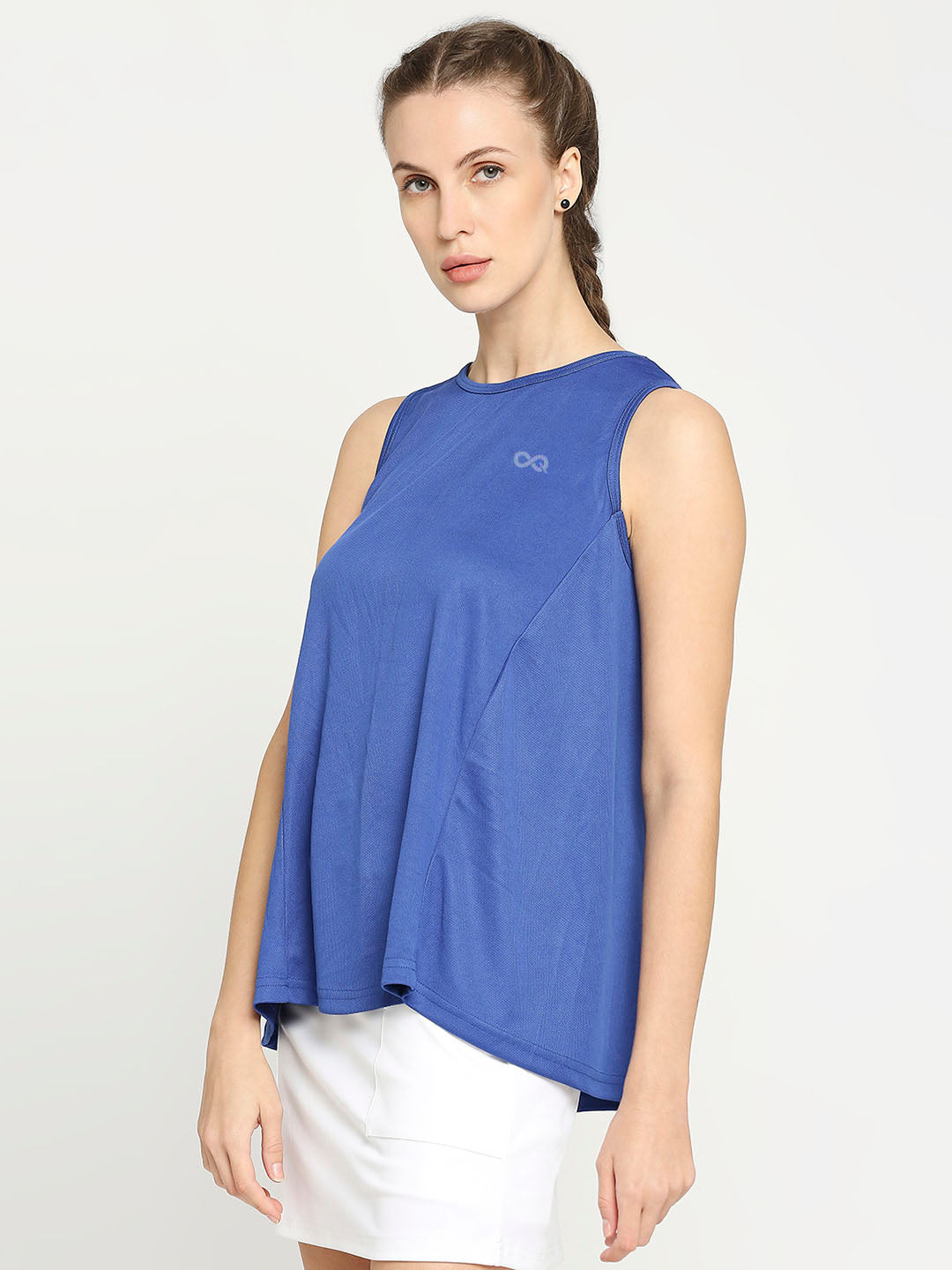 Women's Flared Tennis Vest - Royal Blue