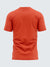 Men Orange Round Neck Active T-shirt - 1861OR