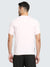 Men's Abstract Active Sports T-Shirt: Pink